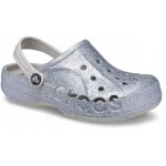 Sabot enfant crocs baya glitter t 207014 c8 i eu 2425 argent