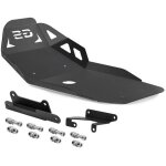 Sabot moteur pour bmw f 850 gs / f 750 gs 18 - 20 noir pare moteur aluminium