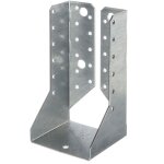 Sabot de charpente 76 x 152 mm ? acier galvanis� sendzimir ? fixation lat�rale compacte ? montage renforc� ...