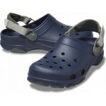 Sabot tout - terrain classique crocs 206340 m6 i eu 3839 i w8 bleu marine olive poudr�
