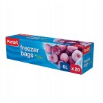 Sacs pour aliments surgel�s paclan 6 l, 20 pi�ces, 451031