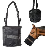 Sac d'alimentation � cheval sac d'alimentation en nylon en mailles de nylon avec sangle � cheval �tanche ...