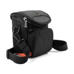 Derrui - sac pour appareil photo numrique et gadgets, sac transport rembourr bandoulire, tui accessoires ...