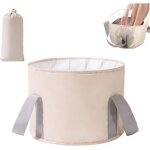 Sac de bain de pieds portable, sac de trempage de pieds pliable, seau pliable pour tremper les pieds ...
