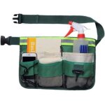 Sac banane de jardin suspendu et r�glable avec 7 poches pour outils de jardinage, bande r�fl�chissante, ...