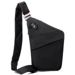 Sac  bandoulire pour hommes et femmes, lger et polyvalent, pour voyages et sorties extrieures, rangement ...