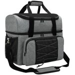 Sac de bowling portable pour 2 boules avec porte - boules rembourr, compatible chaussures de bowling ...