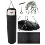 Sac de boxe 80x30 cm rempli + montage