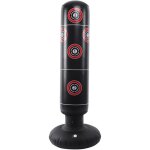 Sac de boxe gonflable, 160cm sac de frappe, sac boxe pied debout, punching ball pour pratiquer karat�, ...