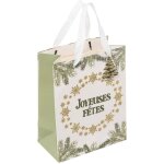 Sac cadeau givre d'hiver pm - feeric lights & christmas