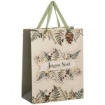 Sac cadeau imprim� taille moyenne secrets des bois - feeric lights & christmas