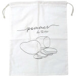 Sac de conservation pour pommes de terre en coton fackelmann nature