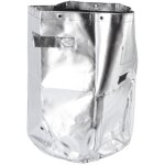 Sac de culture de pommes de terre argent� seau de plantation ouvrable �tanche pour plante fleur de l�gumes ...