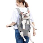 Sac � dos pour chien - sac de transport pour petits et moyens chiens, sac de voyage mains libres pour ...