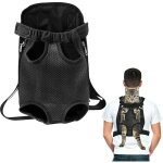 Sac  dos ventral pour moyen petit chien, sac d'accessoires de voyage pour animal de compagnie chien ...