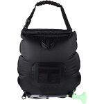 Sac de douche de camping, 5 gallons / 20l sac  eau de camping  chauffage solaire portable, avec tuyau ...