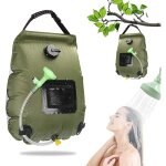 Sac de douche solaire camping, 20l solaire sac de douche portable, pliant extérieur pour douche avec ... Sac de douche solaire camping, 20l solaire sac de douche portable, pliant extérieur pour douche avec ...