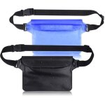 Sac �tanche etui pochette imperm�able avec sangle r�glable, prot�ger t�l�phone / argent / carte / cl�, ...
