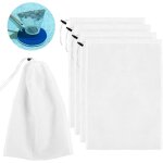 Sac filtrant aspirateur piscine 4 pièces sacs pour aspirateur de piscine filtre tissu accessoires pour ... Sac filtrant aspirateur piscine 4 pièces sacs pour aspirateur de piscine filtre tissu accessoires pour ...