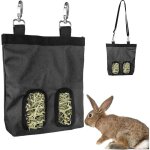 Sac � foin pour cochon d'inde, mangeoire � foin pour lapin, sac � foin suspendu, sac � nourriture - fei ...