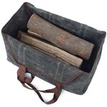 Sac fourre - tout portable pour bois de chauffage - sac de rangement pour bois de chauffage - sac de ...