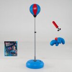 Sac de frappe sur pied, hauteur adjustable, socle stable pour sable ou eau, punching - ball avec gants ... Sac de frappe sur pied, hauteur adjustable, socle stable pour sable ou eau, punching - ball avec gants ...