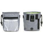 Sac friandise pour chien - sac de dressage avec distributeur de sacs � crottes int�gr� et gamelle de ...