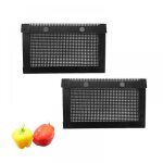 Sac � grillades en filet, sac � grillades antiadh�sif r�sistant � la chaleur pour grillades en ext�rieur, ...