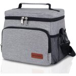 Sac isotherme, bo�te � lunch portable, grand sac � lunch pour le travail, l'�cole ou le pique - nique, ...