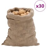 Sacs en jute 30 pcs 60x105 cm 100 % jute 220 g / m�