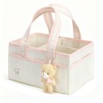 Sac � langer ? sac de rangement ? grand sac ? feutrine ? rose ? 33�23�18cm