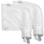 Sacs  limon pour robot de nettoyage de piscine polaris 280 480. lot de 2 sacs filtrants en nylon renforc ...