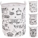 Sac  linge, white , 40 x 50 cm, 3 modles assortis