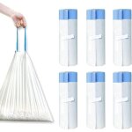 Sac litiere chat 500 x 450 mm, avec poigne de transport, pour litiere chat autonettoyante, lot de 90, ...