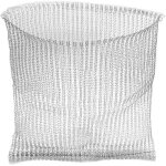 Sac en maille tricot�e en fil d'acier inoxydable 304, pochettes pour racines, panier pour jardin int�rieur ...