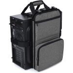 Sac d'ordinateur de bureau, sac porter d'ordinateur tour gamer transport avec poches pour clavier, souris ...