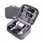 Sac organisateur pour c�bles cartes disques chargeurs usb