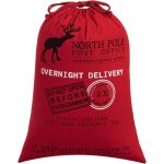 Sac pre nol personnalis, sac cadeau de nol en coton avec cordon de serrage, dimensions 70 x 50 cm ...