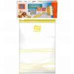 Sacs en plastique r�utilisables avec fermeture �clair 2, 5 l 15 pi�ces