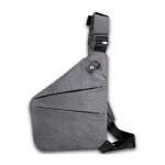 Sac de poitrine homme, sac  bandoulire tanche, anti theft travel bag, sling paule cross body bag, ...