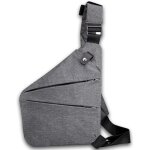 Sac de poitrine homme, sac  bandoulire tanche, anti theft travel bag, sling paule cross body bag, ...