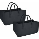 Sac porte bûches, 2pcs panier à bûches de cheminée, panier à bois de chauffage, sac de rangement pour ... Sac porte bûches, 2pcs panier à bûches de cheminée, panier à bois de chauffage, sac de rangement pour ...
