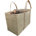 Sac porte bches en jute naturel werka pro