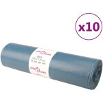 Sacs poubelles 100 pcs bleu 240 l vidaxl Sacs poubelles 100 pcs bleu 240 l vidaxl