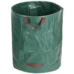 Sacs poubelles de jardin sacs poubelles de jardin verts de 300 litres avec poignes sacs poubelles de ...