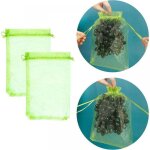 Sacs de protection pour grappes - protection raisin - vigne / jardin - 100pcs, 30x40cm vert, organza, ...