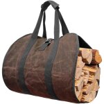 Sac de rangement pour b�ches de feu sac � bois de chauffage sac de transport pliable pour bois de chauffage, ...