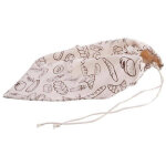 Sac de rangement en coton pour petits pains 40 x 40 cm