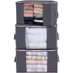 Alovez - sac de rangement pais non tiss pour couettes, couvertures, oreillers, jouets, vestes