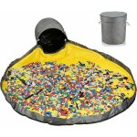 Sac de rangement jouet, tapis de jeu organisateur de jouets organisateur rangement pour lego tapis panier ...